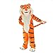 Orange Tiger Costume Mascot cartoon for Adult Cosplay Party