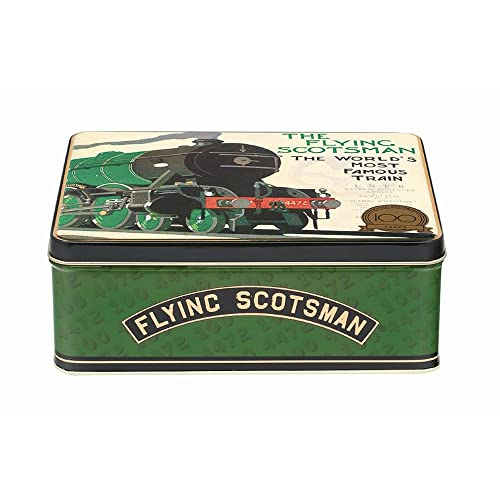 Caja para regalo Flying Scotsman rectangular, empaque vintage para dulces y detalles 2