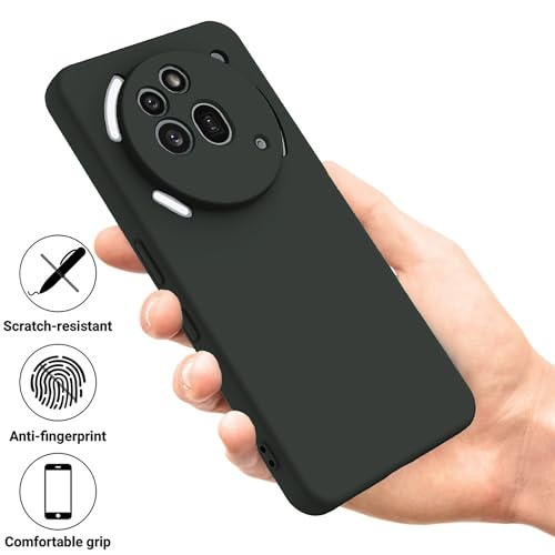 Image of FIRST MART Matte Silicone Back Cover for Nothing Phone 3A Pro - Green