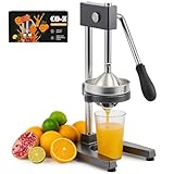 Extrayendo la esencia: CO-Z exprimidor de cítricos cuenta con un mango ergonómico de goma alargado para un agarre cómodo y una experiencia de exprimido fácil y divertida. La presión lenta y suave conserva los nutrientes ricos y sensibles al calor del jugo, resultando en una bebida saludable y deliciosa