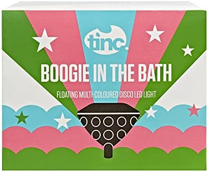 Tinc's Boogie in the Bath LED Disco Coloured Light for Kids | Waterproof | Shower and Bath | 3 x AAA Battery Powered | Bath Disco Fun