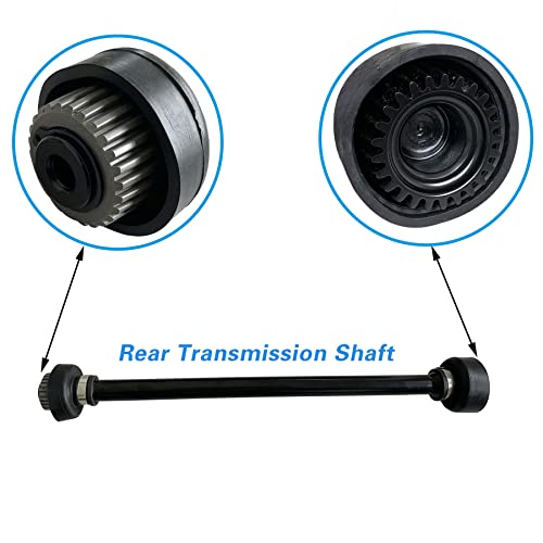 Suone Transmission Rear Drive Shaft Kit And Coupling Compatible With Hisun Utv500 Msu500 Utv700 Ys700 Include Oleman Cub Cadet Bennche Massimo Supermach Menards Yardspot Qlink Blg Muddy Tsc #TOP3