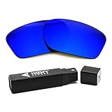 Polarized Ikon Iridium Replacement Lenses for Oakley Triggerman Sunglasses - Deep Blue