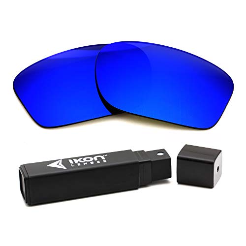 IKON LENSES Replacement Lenses For Oakley Triggerman Sunglasses - Polarized (Deep Blue)