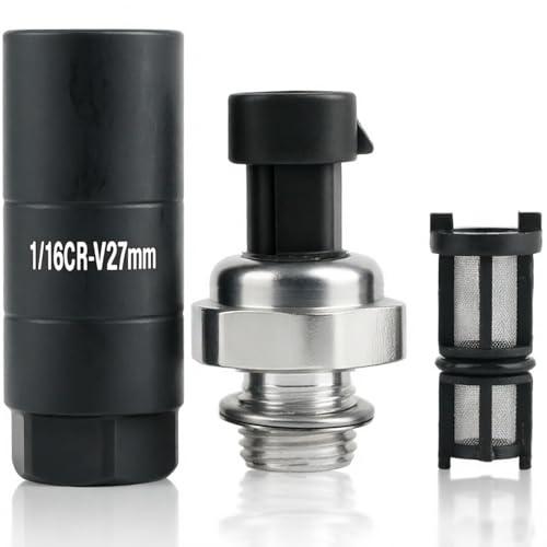 Oil Pressure Sensor and Socket for 2003-2008 Chevy Chevrolet GMC Silverado Suburban Avalanche Tahoe Trailblazer Impala Yukon Envoy Sierra Cadillac Escalade Hummer H2 LS Oil Sending Unit 12677836
