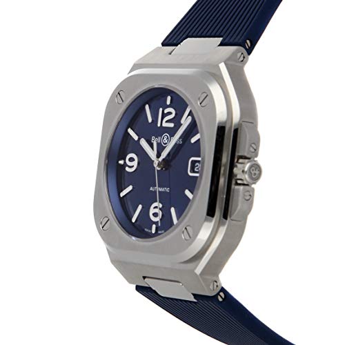 Bell & Ross BR05 Mechanical (Automatic) Blue Dial Mens Watch BR05A-BLU-ST/SRB (Certified Pre-Owned)2