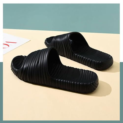 men's Ultra-Soft Bath Slides - Thick Sole Non-Slip Shower Sandals | Quick-Dry Dorm Shoes & Beach Footwear4