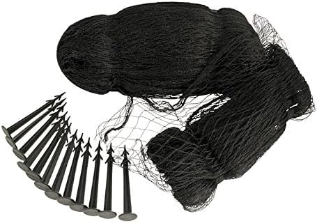 Finest-Filters Pond Cover Net Netting Heavy Duty Mesh - Multiple Sizes + Pegs Heron Protector (6m x 5m)