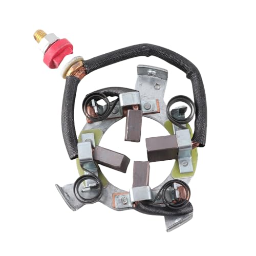 Image of High performance motor carbon brush kit 45mm center hole for 8000 20000lb 4X4 ATV winch, starting brush kit with wiring harness, plug and heating wire repair kit