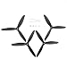 Produktbild Fytoo 4pcs Upgrade Propeller für mjx B3 B3H Bugs 3H B2 B2C B2W F18 D80 Bugs 3 Bugs 2 RC Hubsan H501S H501A H501C H501M H501S W H501S pro Quadcopter RC Drone 3-Blatt Propeller Zubehör-Schwarz