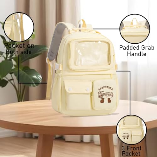 Image of Tinytot 25 Litre, Japanese Korean Style Niche College Students Light weight School bag Women's Travel Backpack