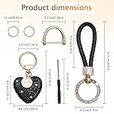 Zoom IMG-1 kqdravine portachiavi cuore auto donna Zoom IMG-1 kqdravine portachiavi cuore auto donna