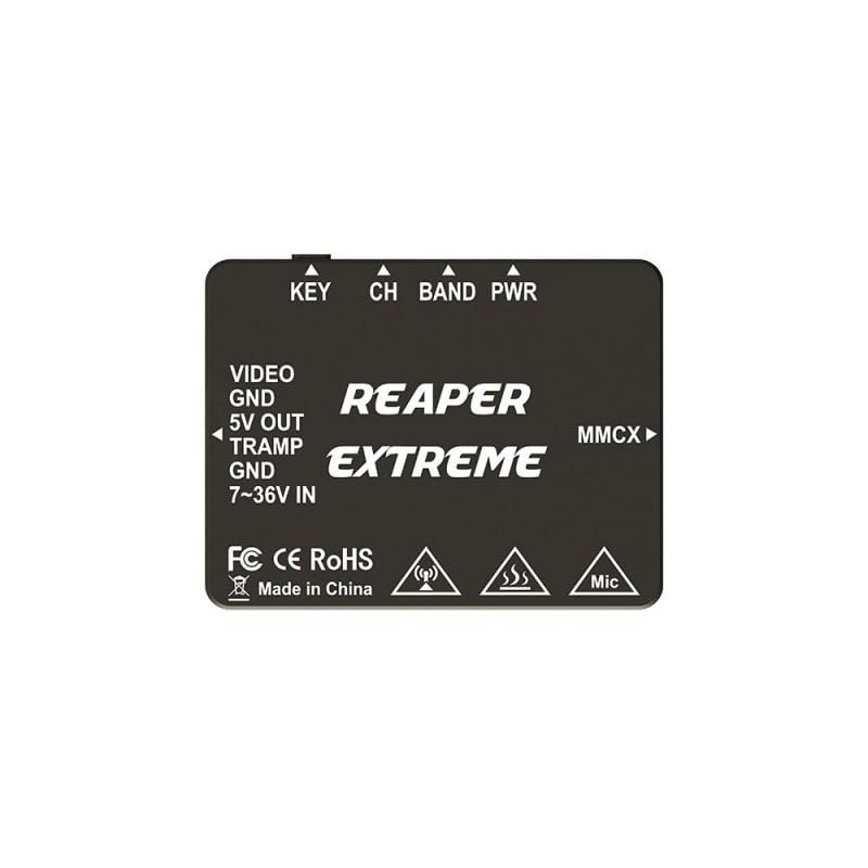 Image of for Foxeer for Reaper Extreme V2 2.5W 1.8W VTX 5.8G 72CH Pitmode 2500mW Build-in Mic CNC for Heat Dissipation Shell 2-8S for FPV Long Range Easy to Replace(1.8W)