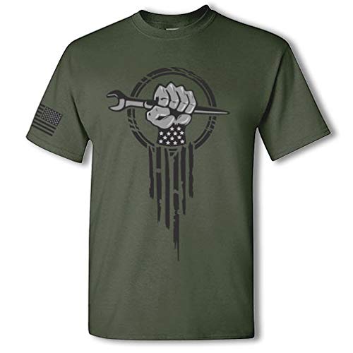 Ironworker Superhero Ironworking Spud Wrench Hand Short Sleeve T-Shirt