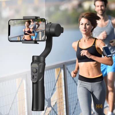 3-Axis-Handheld-Gimbal-Stabilizer-for-Smartphones-Gopro-with-Face-Object-Tracking-Motion-Various-Time-Lapse-Features-Upto-12-hrs-Operational-Time-DSG-005-Black