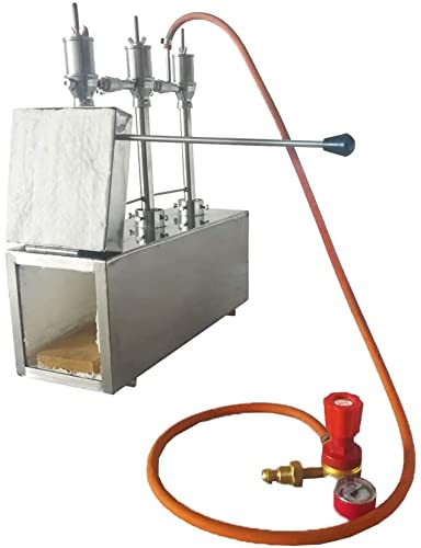 3 Burner 1 Back Door Gas Propane Forge Blacksmiths Knifemaking Farriers