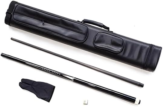 Carbon Fiber Shaft 1/2 Play Cue 12.4mm Tip Size Premium Pool Cues
