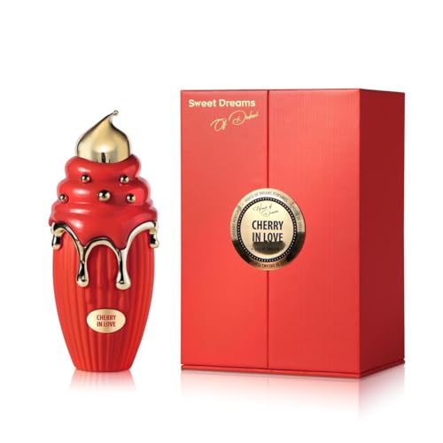 House Of Dreams Cherry in Love Eau de Parfum (100ml) – Long-Lasting Sweet Cherry Vanilla Gourmand Perfume for Women, Luxury Fruity Fragrance Spray
