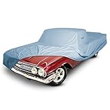 iCarCover Premium Car Cover for 1959-1960 Chevy El Camino Heavy Duty Waterproof All Weather Automobiles Custom Fit Indoor Outdoor UV Snow Protection Covers with Straps and Bag