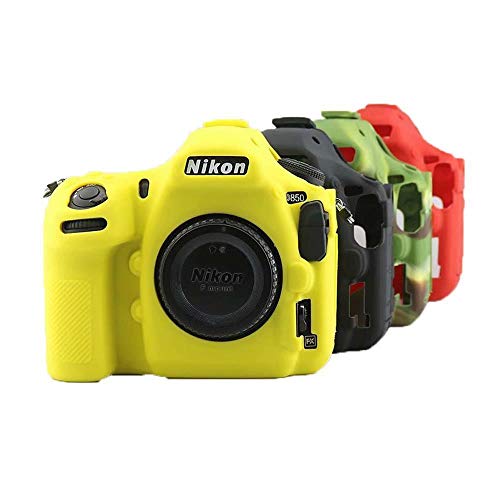 DIODIOR pour Nikon D90 Housse de Protection en Caoutchouc de Silicone, D90, Noir Cover