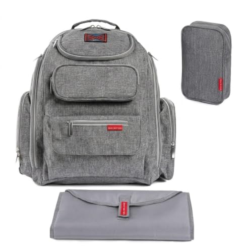 Bag Nation Extra Large Diaper Bag Backpack
