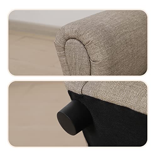 Getifun Kids Sofa Chair With Ottoman/Pvc Leather Toddler Couch With Plastic Legs/Upholstered Children Armchair For Kids Under 4 Years Old/Single Seat With Stool (Double) #TOP3