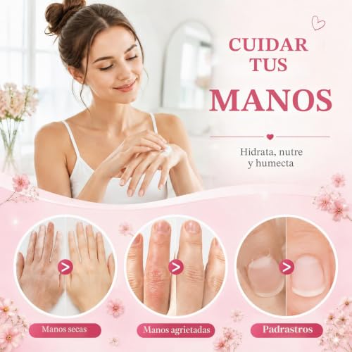 Miniatura 4 de Crema de manos 40 unidades, crema manos 10 aromas, Set crema manos regalo mujere,set hand cream mujer para muy secas, ideal para compañeras, cumpleaños, calendarios de Adviento, Navidad, San Valentín