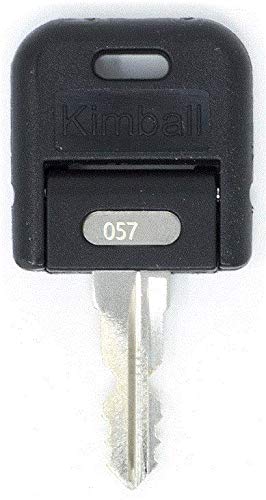 Kimball Office 057 [Double Sided] Replacement Keys: 2 Keys