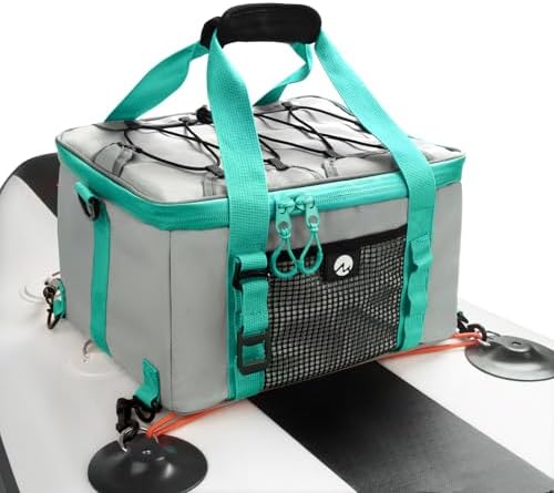 Paddle Board Cooler, Paddleboard Cooler Deck Bag with Detachable Bottle Opener, Paddle Board Accessories, Sup Cooler Bag for Beach, Camping, Kayaking, Travel