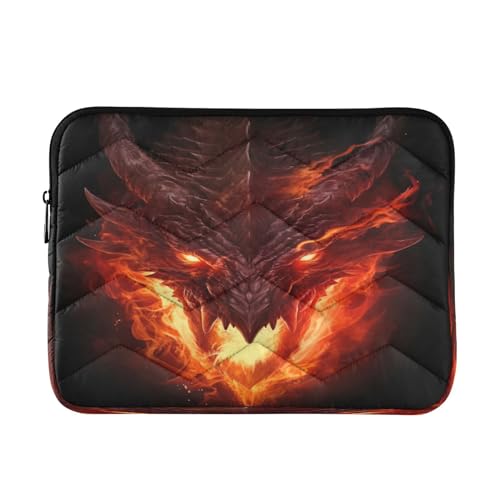 Funda para portátil Burning Dragon para laptops 13-14 pulgadas miniatura 1
