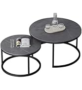 Amazon.co.jp: ネストテーブル 大理石柄 センターテーブル セラミック