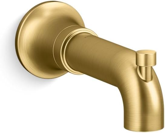 Kohler K27422-2MB Tone 6-9/16" Integrated Diverter Tub Spout Vibrant Brushed Moderne Brass