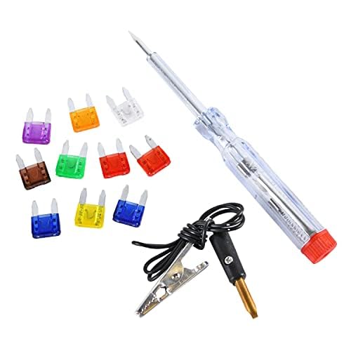 Kingman Car Fuse Kit (Assorted Fuses w/Tester 4 Count)