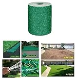 Biodegradable Grass Seed Mat, Grass Seed Mat Roll, Grass Seed Cushion Grow Mat, Quick Fix Roll - All in One Growing Solution for Lawns - Just Roll Water & Grow -Not Fake or Artificial Grass (5PCS)