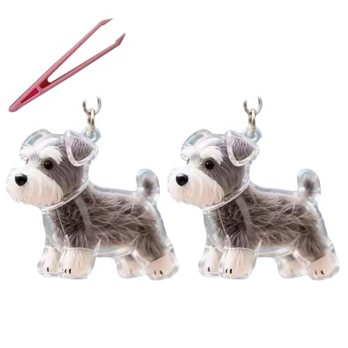 犬の毛 キーホルダー ペット遺毛入れ 2点セット 4点セット 透明ケース 犬用 メモリアルグッズ 遺毛保管 携帯用 かわいい ペットひげ・抜け毛収納 ボトル 記念品 かわいい コレクション ペットヘアボトル (2G14)