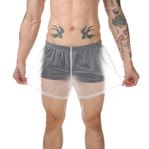ACSUSS Men Gay Lingerie Men's Beach Swim Pants Clubwear Crossdresser Nightwear Short Hot Pants3