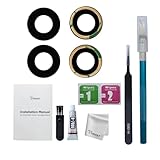 Vimour OEM Original Back Rear Camera Glass Lens Replacement with Adhesive and Repair Toolkit for iPhone XR 6.1 Inches