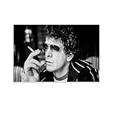WSDSL Lou Reed 13 Kunstdruck auf Leinwand, Motiv: Star 