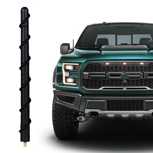 Image of Antenna for Ford F150 2009-2026 & F-150 Raptor Ford Bronco Pickup Truck Antenna Stubby Replacement, Internal Copper Coil for Enhanced Reception, Car Wash Proof, 7 inches Rubber Antennas