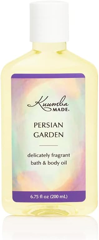 Kuumba Made Persian Garden Bath & Body Oil, Certified Organic, 6-Ounces (1-Unit)