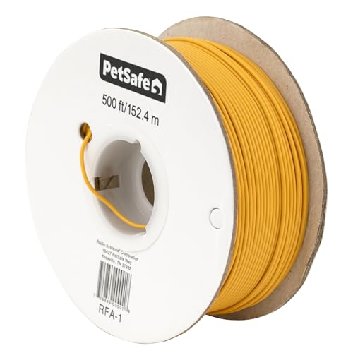 PetSafe Begrenzungsdraht, 152,4 m Spule mit solidem Kern 20-Gauge Kupferdraht, In-Ground Pet Zaundraht, Farben können variieren