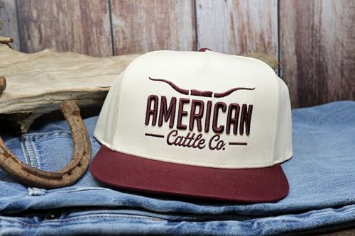 Image of Longhorn Adjustable Snapback Western Hat