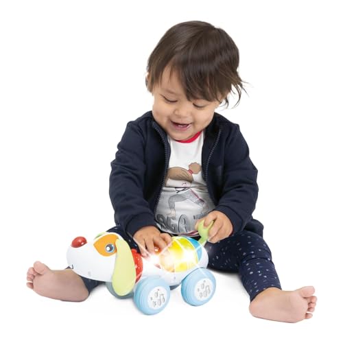 Chicco DogReMi Chien Électronique Radiocommandé Chiot Interactif qui Aboie et Marche avec Mini Centre d'Activités Lumières et Sons Télécommande 2 Directions Jeux pour Enfants - vue 6
