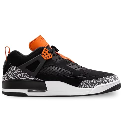 Jordan Spizike Low Men's Shoes (Black/Starfish/White/Black)2