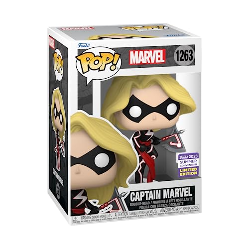 Funko Pop! Marvel: Capitán Marvel con hacha (SDCC'23), figura de vinilo coleccionable - 71751