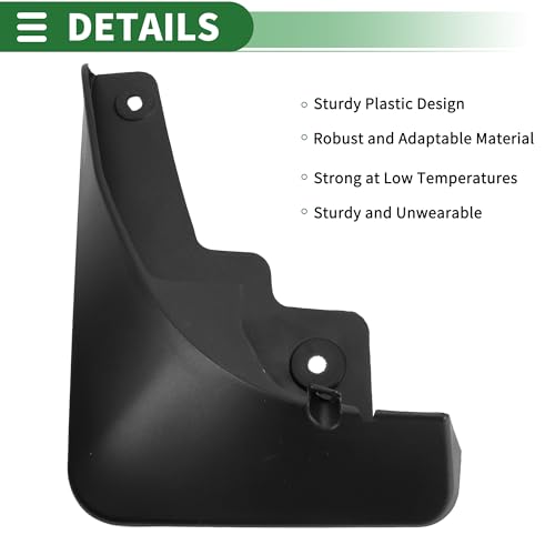 Image of Motoforti Mud Flaps Splash Guards Mud Guards for SsangYong Korando 2019-2021 W /Mount Accessories
