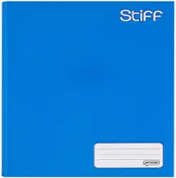 Caderno Brochurão C. D. 96 Fls. Stiff Azul - Jandaia