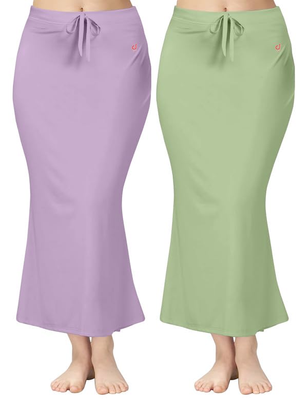 Image of TRENDMALLS Women Saree Shapewear Petticoat for Women, Cotton Blended,Petticoat,Skirts for Women,Shape Wear Dress for Saree Shaper(Combo-Pack)