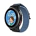 Produktbild ANIO 6 wasserdichte Kinder-Smartwatch - mit GPS Tracker & SIM, Anrufe, Nachrichten, SOS, Schulmodus, Schrittzähler - ohne SIM-Karte, blau