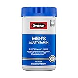 Swisse Ultivite Mens Daily Multivitamins | 50 Vitamins, Antioxidants and Minerals + Adaptogens | Energy, Stress & Immune Support | Mens Vitamins | 120 Tablets
